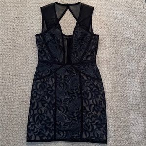 Black cocktail dress